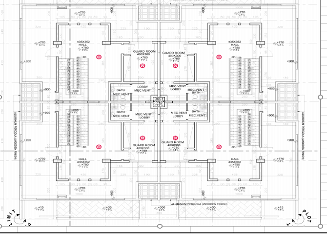 Villa Floor Plan ADCP P/1983 in AL MUSHRIF